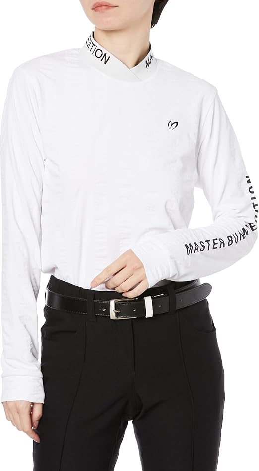 マスターバニーレディース長袖モックネックシャツ Amazon.co.jp: [マスターバニー] レディース 長袖 モックネックシャツ